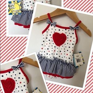 NWT “Little Me” Girls Swimsuit